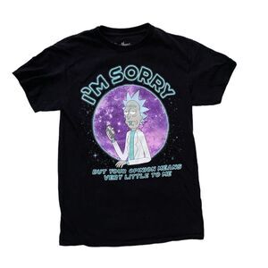 Rick & Morty Graphic Tee Size Small